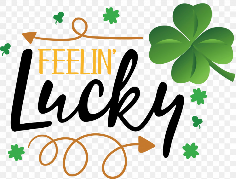 Saint Patrick Patricks Day Feelin Lucky, PNG, 3000x2286px, Saint Patrick, Flower, Green, Leaf, Line Download Free