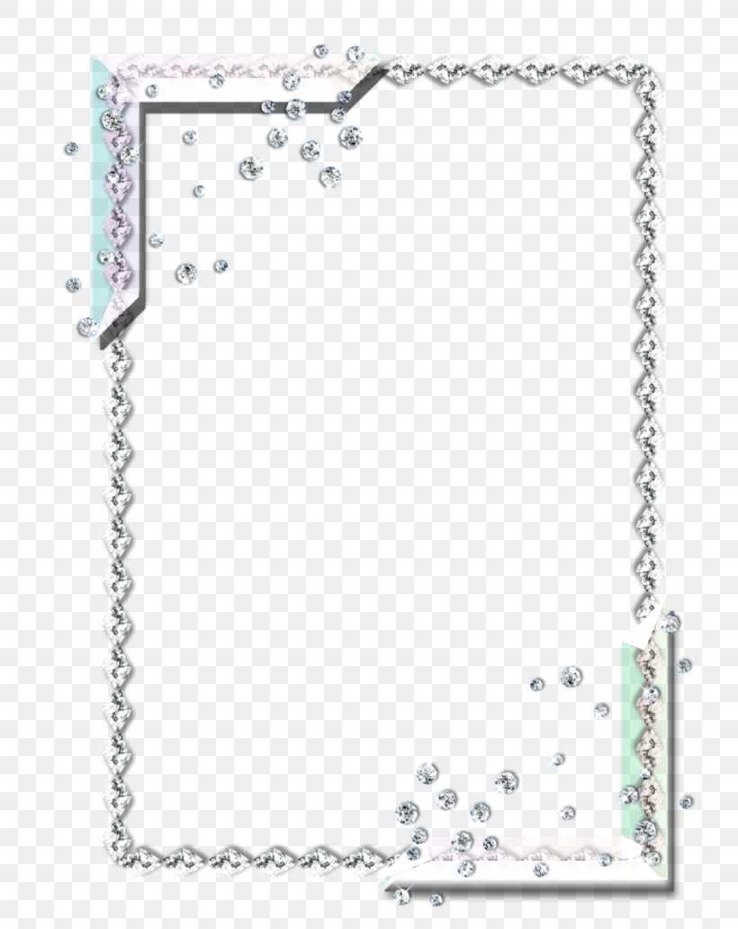 Borders And Frames Picture Frames Diamond Clip Art, PNG, 774x1032px, Borders And Frames, Area, Body Jewelry, Chain, Decorative Arts Download Free