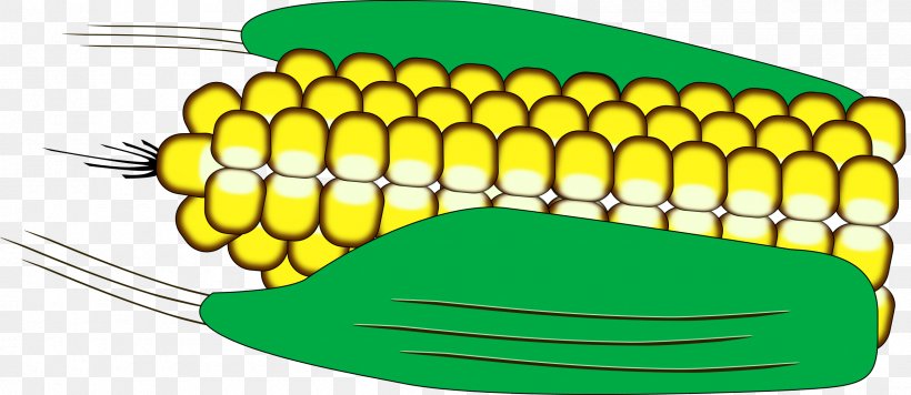 Corn On The Cob Maize Download Clip Art, PNG, 2400x1044px, Corn On The Cob, Area, Cereal, Corncob, Food Download Free