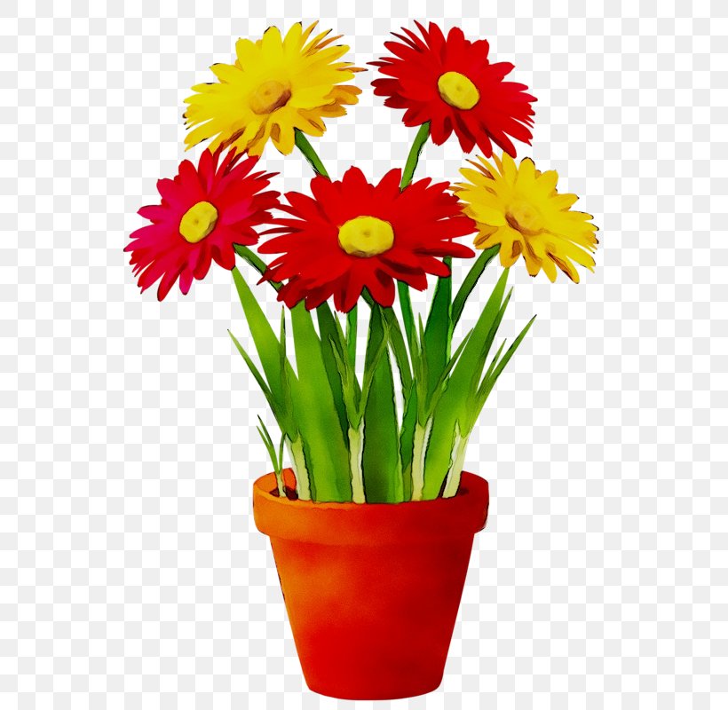 Flowerpot Vector Graphics Clip Art Illustration Royalty-free, PNG, 567x800px, Flowerpot, Barberton Daisy, Cut Flowers, Daisy, Daisy Family Download Free
