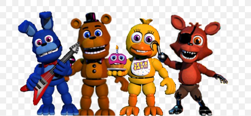 FNaF World Five Nights At Freddy's: Sister Location Freddy Fazbear's Pizzeria Simulator Five Nights At Freddy's 2, PNG, 710x381px, Fnaf World, Animatronics, Body Jewellery, Five Nights At Freddy S, Five Nights At Freddy S 2 Download Free