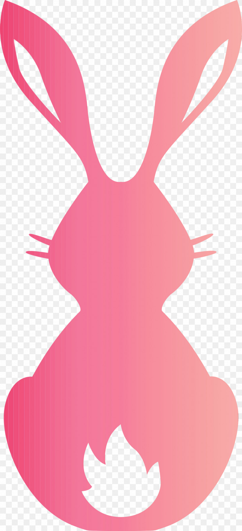 Pink Red Magenta, PNG, 1367x3000px, Cute Bunny, Easter Day, Magenta, Paint, Pink Download Free