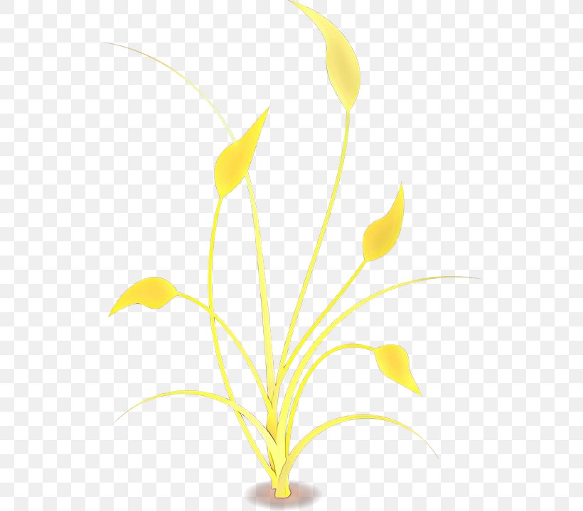 Yellow Leaf Line Plant Flower, PNG, 539x720px, Cartoon, Flower, Leaf, Plant, Plant Stem Download Free