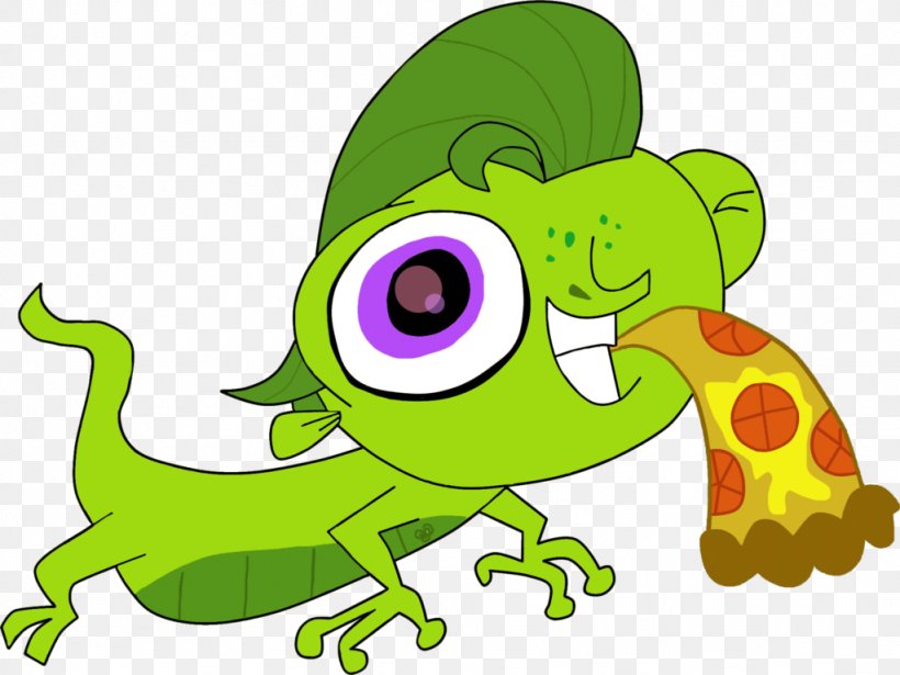 Pizza DeviantArt Drawing Tree Frog, PNG, 1024x768px, Pizza, Amphibian, Art, Artwork, Cartoon Download Free