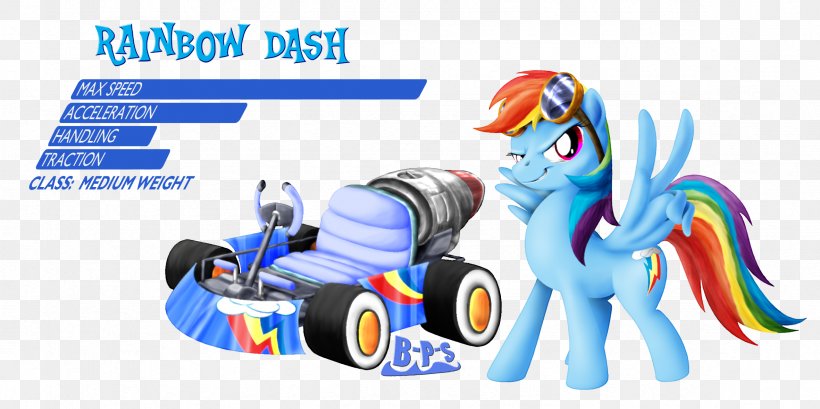 PonyKart Horse DeviantArt Rainbow Dash, PNG, 2362x1181px, Art, Animal Figure, Artist, Brand, Deviantart Download Free