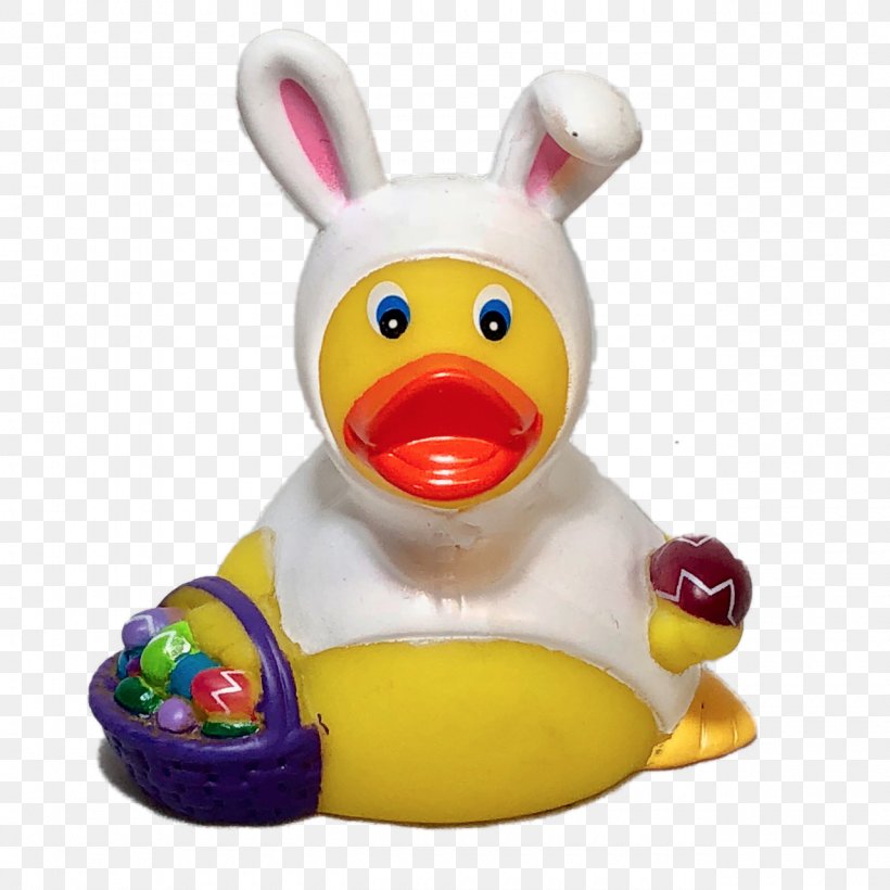 Rubber Duck Easter Bunny Rabbit, PNG, 1280x1280px, Duck, Animal, Bathroom, Bathtub, Bird Download Free