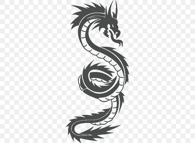 Tattoo Chinese Dragon Image Design, PNG, 600x600px, Tattoo, Abziehtattoo, Art, Black And White, Chinese Calligraphy Tattoos Download Free