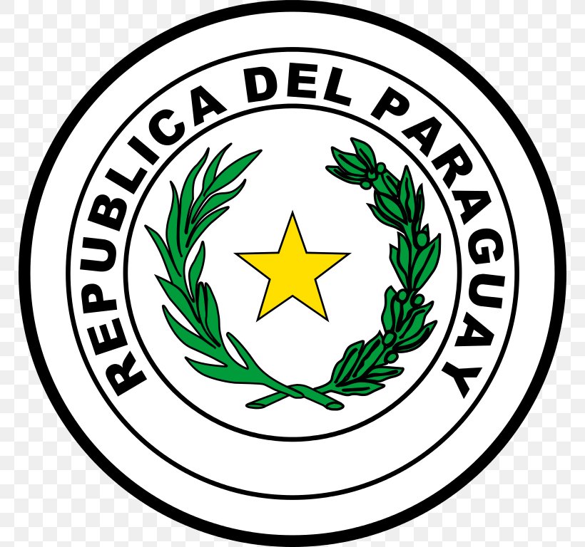 Coat Of Arms Of Paraguay Flag Of Paraguay Paraguayan Cuisine, PNG, 768x768px, Paraguay, Area, Artwork, Ball, Brand Download Free