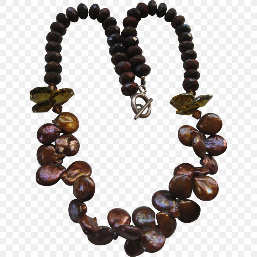 Necklace Bead Cultured Freshwater Pearls Gemstone, PNG, 1996x1996px, Necklace, Bead, Brown, Chocolate, Cultured Freshwater Pearls Download Free