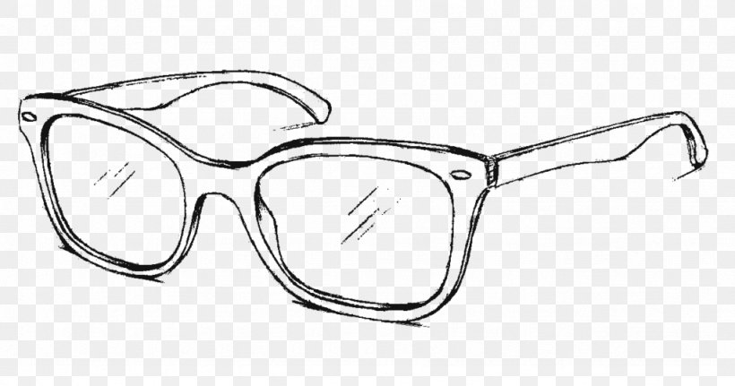 Ray-Ban Aviator Sunglasses Drawing, PNG, 1024x539px, Rayban, Automotive Design, Aviator Sunglasses, Black And White, Browline Glasses Download Free