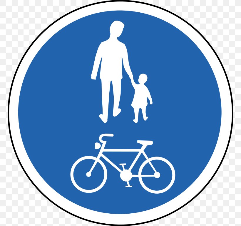 Traffic Sign Stock Photography Road Bicycle Pedestrian, PNG, 768x768px, Traffic Sign, Area, Bicycle, Blue, Brand Download Free