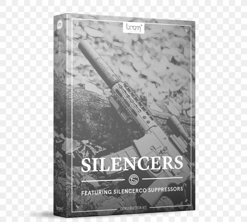 Silencer Sound Effect Sound Design Firearm Library, PNG, 1000x900px, Silencer, Black And White, Brand, Firearm, Gun Download Free