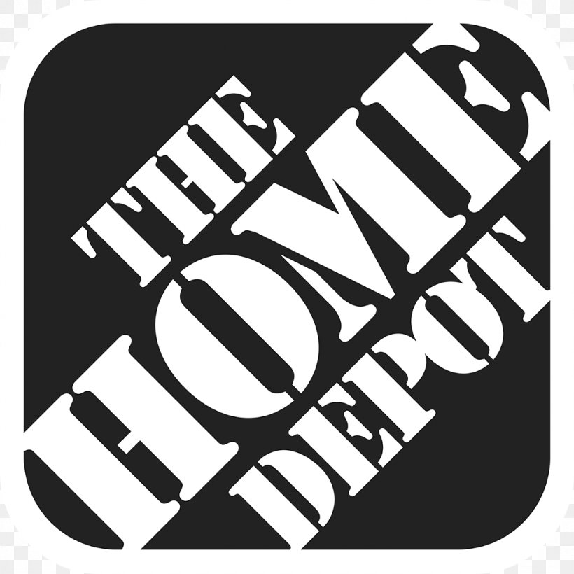 The Home Depot Logo Company Retail, PNG, 1024x1024px, Home Depot, Black, Black And White, Brand, Company Download Free