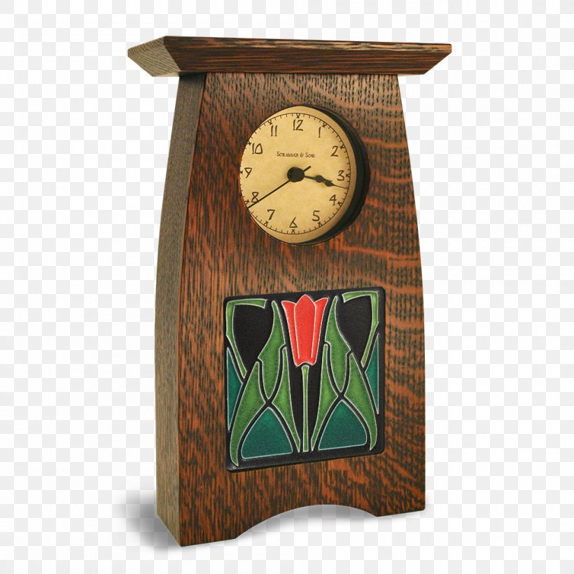 Arts And Crafts Movement Handicraft Clock, PNG, 1000x1000px, Arts And Crafts Movement, Art, Ceramic, Clock, Craft Download Free