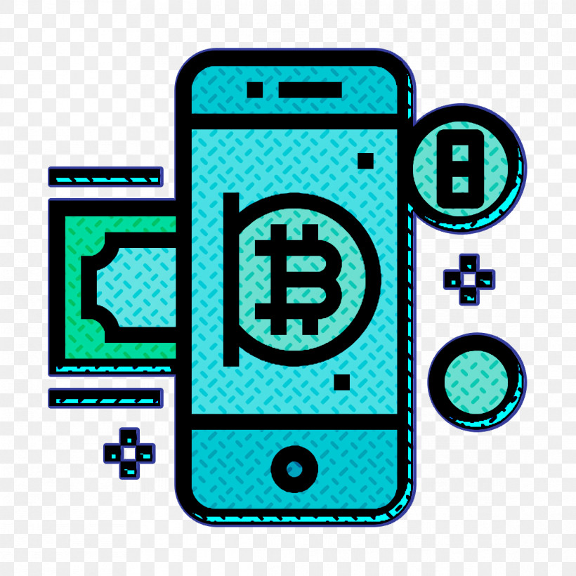 Bitcoin Icon, PNG, 1166x1166px, Bitcoin Icon, Line, Mobile Phone Case, Technology, Turquoise Download Free