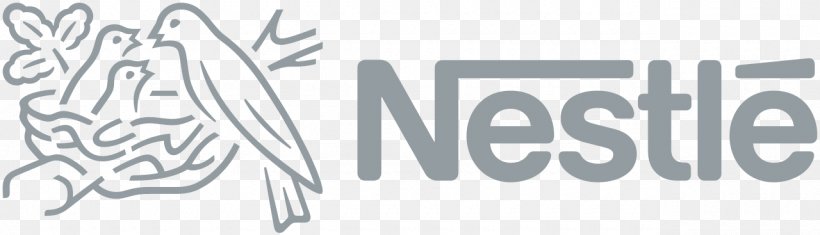 Nestlé Logo Company, PNG, 1280x367px, Nestle, Area, Banner, Black And White, Brand Download Free