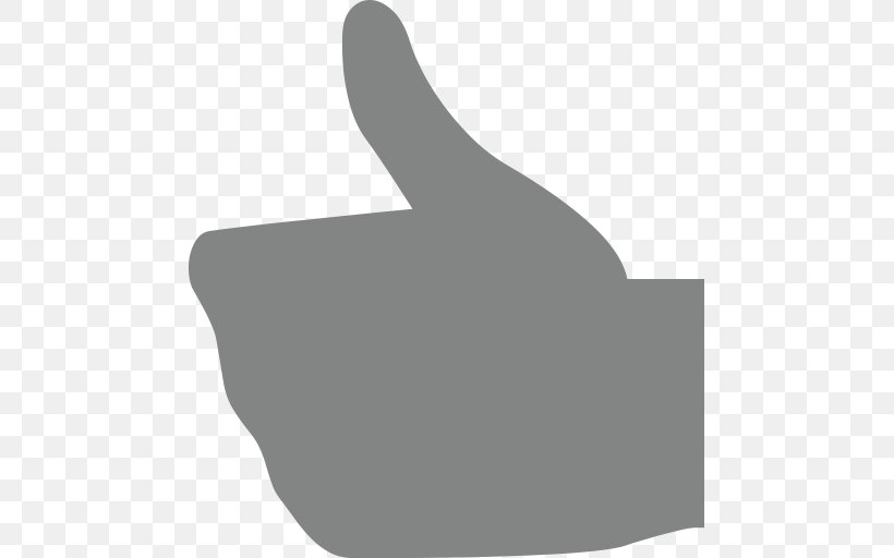 Thumb Signal Emoji Black Grey, PNG, 512x512px, Thumb, Arm, Black, Black And White, Emoji Download Free