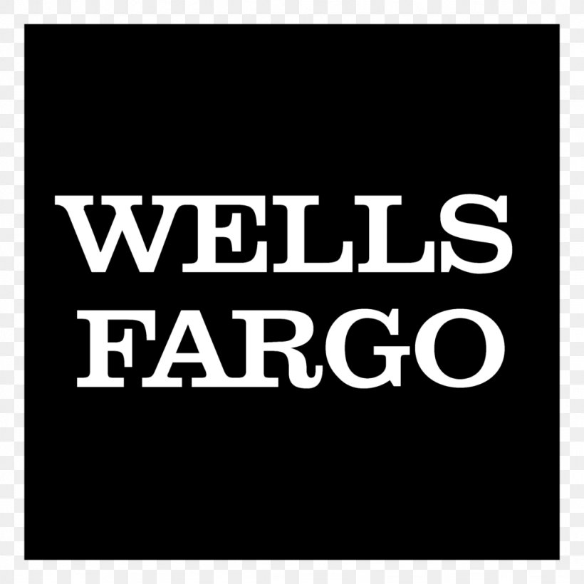 Wells Fargo Advisors Bank Business NYSE:WFC, PNG, 1024x1024px, 2018, Wells Fargo, Area, Bank, Black And White Download Free