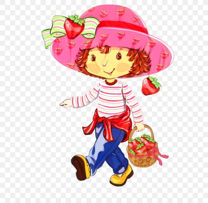 Illustration Clip Art Doll Strawberry Shortcake Design, PNG, 606x800px, Doll, Cartoon, Design M Group, Fictional Character, Headgear Download Free