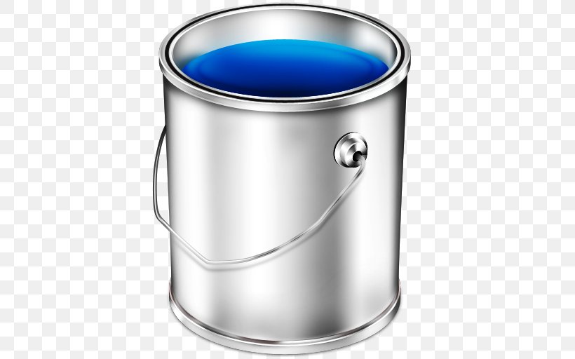 Paint Iconfinder Icon, PNG, 512x512px, Bucket, Brush, Cylinder, Hardware, Material Download Free