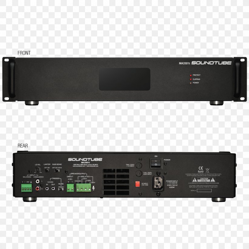 Audio Power Amplifier Public Address Systems AV Receiver, PNG, 1000x1000px, Watercolor, Cartoon, Flower, Frame, Heart Download Free