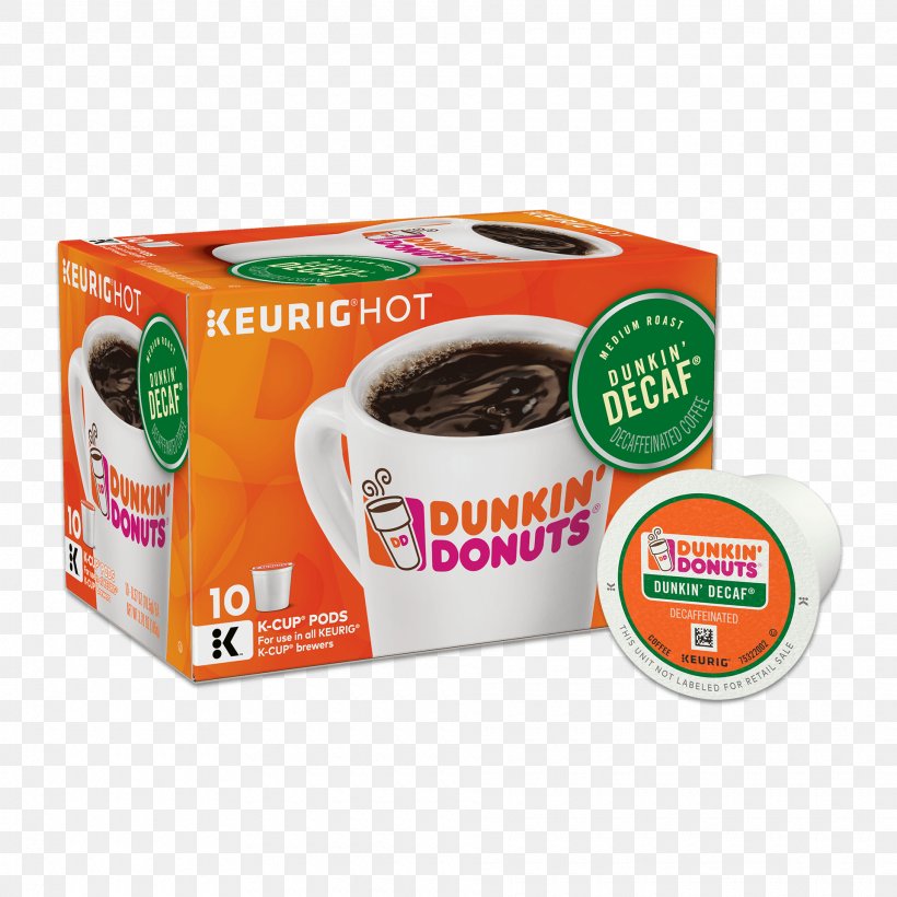 Coffee Dunkin' Donuts Decaffeination Keurig, PNG, 1920x1920px, Coffee, Arabica Coffee, Coffee Roasting, Cup, Decaffeination Download Free
