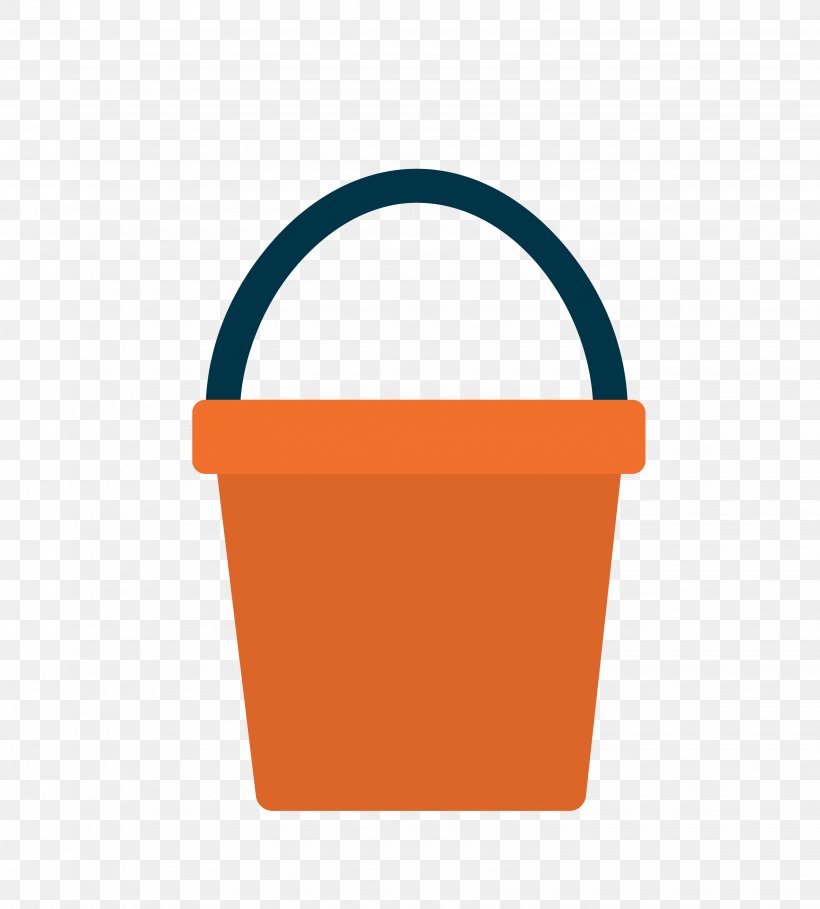 Bucket Icon, PNG, 3062x3395px, Bucket, Barrel, Gratis, Orange, Red Download Free