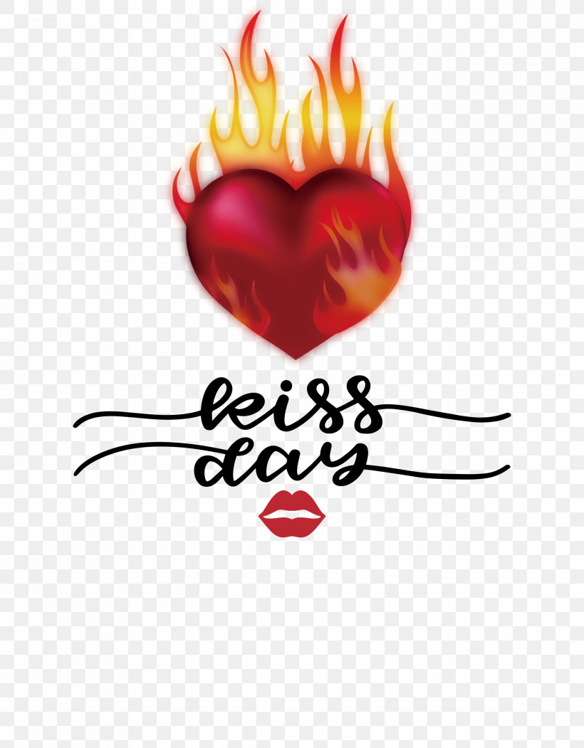 Kiss Day Love Kiss, PNG, 2339x3000px, Kiss Day, Cartoon, Digital Art, Fire, Heart Download Free