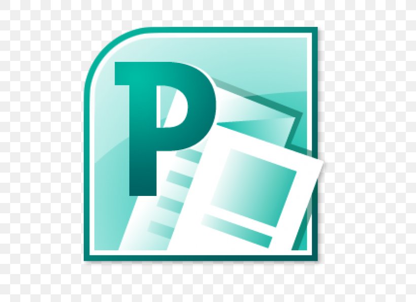 Microsoft Publisher Publisher 2010 Microsoft Office 2010 Microsoft Excel, PNG, 490x595px, Microsoft Publisher, Aqua, Azure, Blue, Brand Download Free