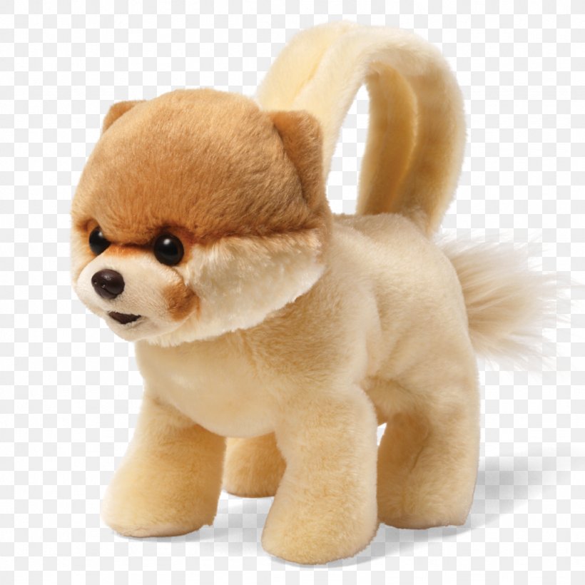 Pomeranian Gund Stuffed Animals & Cuddly Toys Boo Handbag, PNG, 1024x1024px, Watercolor, Cartoon, Flower, Frame, Heart Download Free