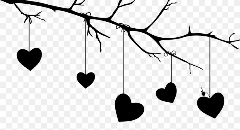 Valentine's Day Desktop Wallpaper Image Love JPEG, PNG, 930x505px, Valentines Day, Blackandwhite, Branch, Eid Mubarak, Greeting Download Free