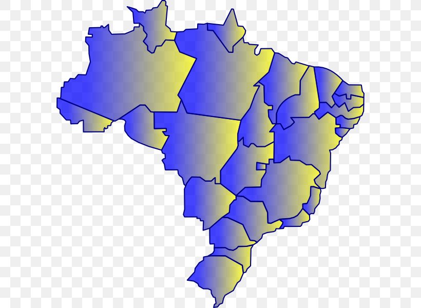 Brazil Mapa Polityczna Clip Art, PNG, 600x600px, Brazil, Area, Blank Map, Description, Flag Of Brazil Download Free