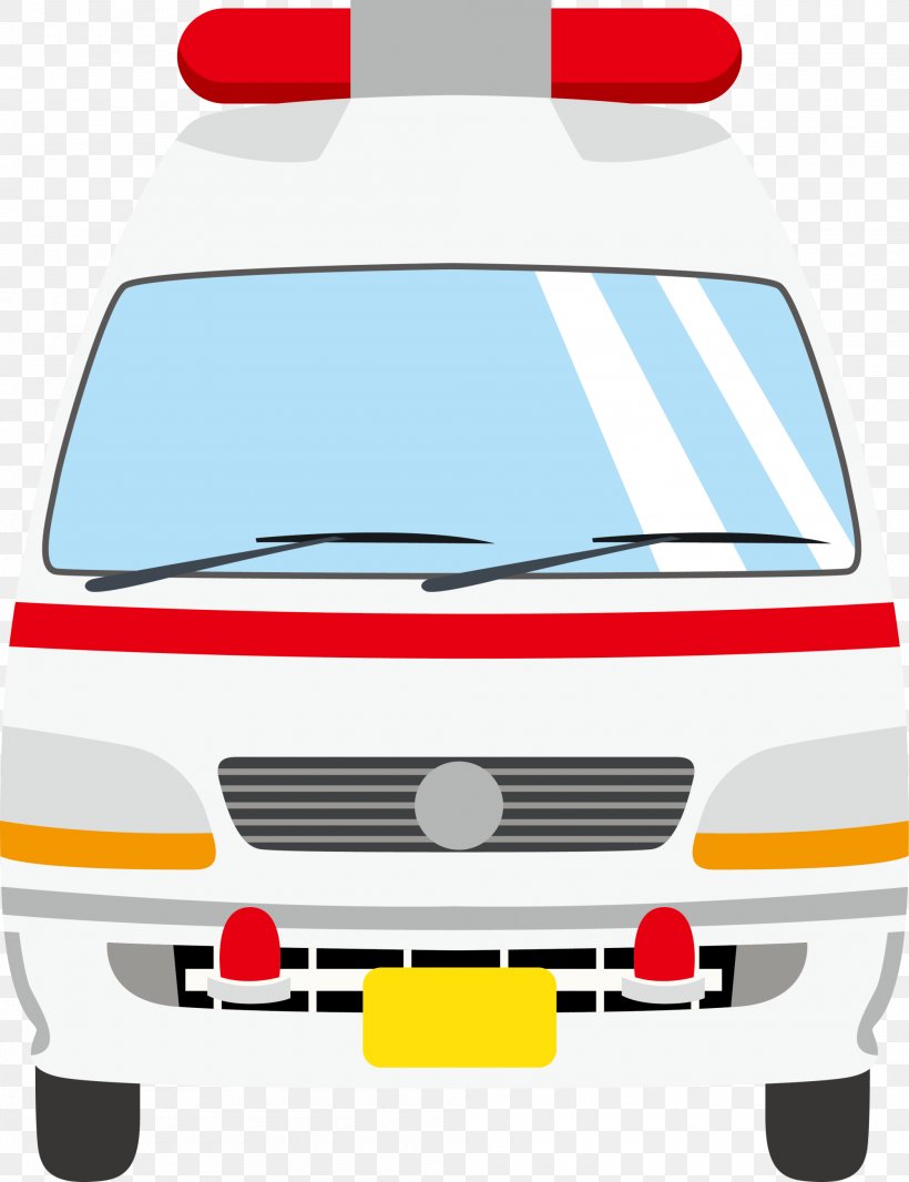 Cartoon Ambulance Automotive Design, PNG, 2000x2601px, Car, Ambulance, Automotive Design, Automotive Exterior, Brand Download Free