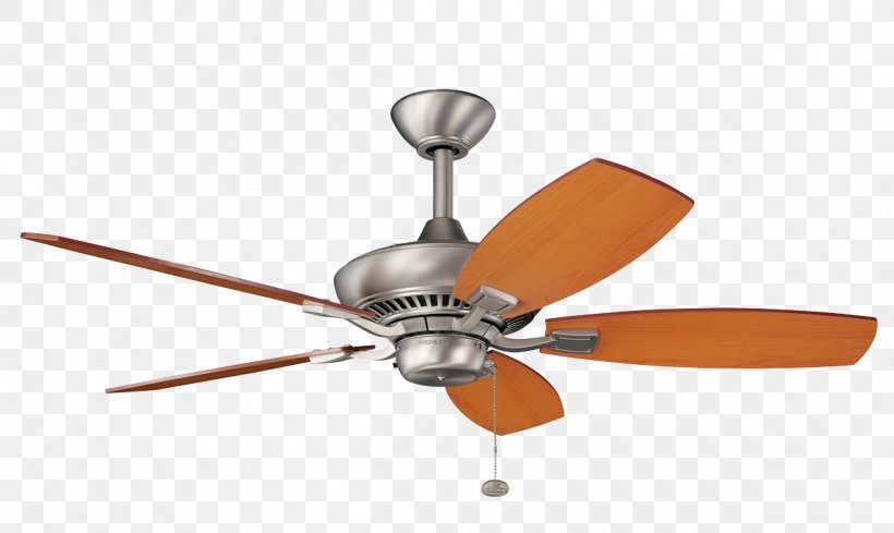 Ceiling Fans Light Kichler Canfield Bronze, PNG, 1200x717px, Ceiling Fans, Blade, Bronze, Brushed Metal, Ceiling Download Free