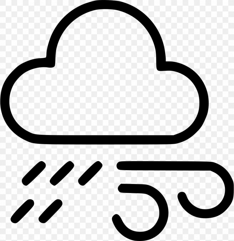 Clip Art Cloud Thunderstorm Rain, PNG, 952x980px, Cloud, Black, Black And White, Lightning, Meteorology Download Free