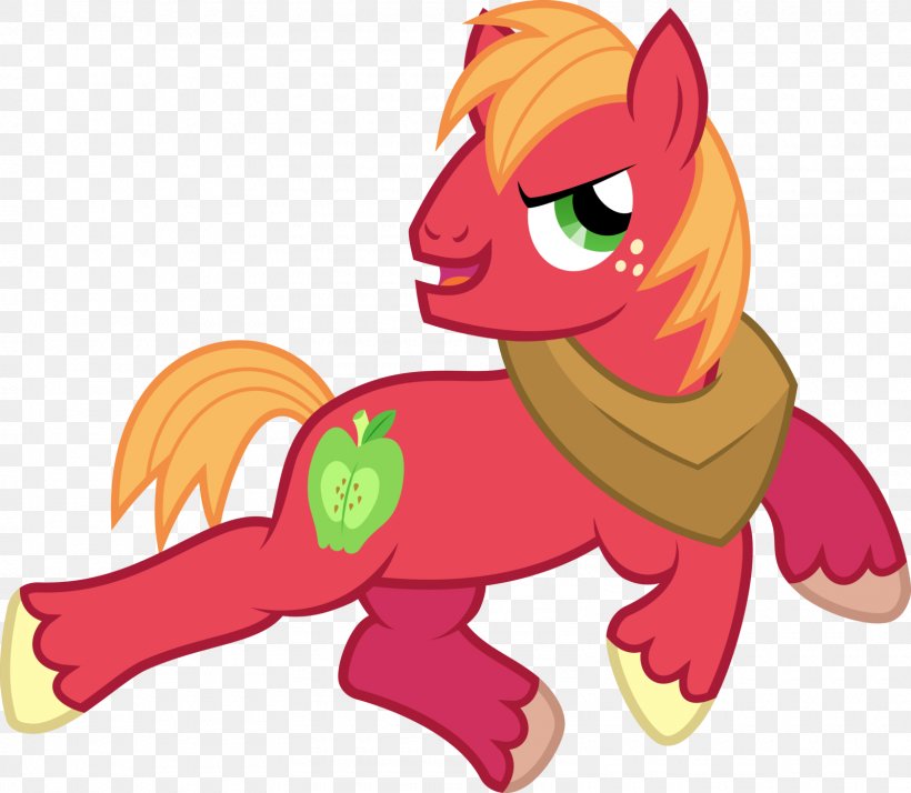 Pony Big McIntosh Clip Art, PNG, 1600x1394px, Pony, Animal Figure, Art, Big Mcintosh, Cartoon Download Free