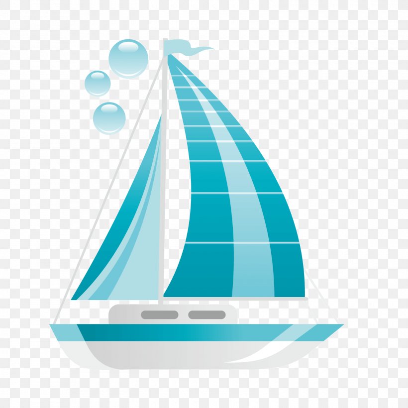 Blue Sailing Ship, PNG, 1500x1500px, Sailing Ship, Aqua, Azure, Blue, Boat Download Free