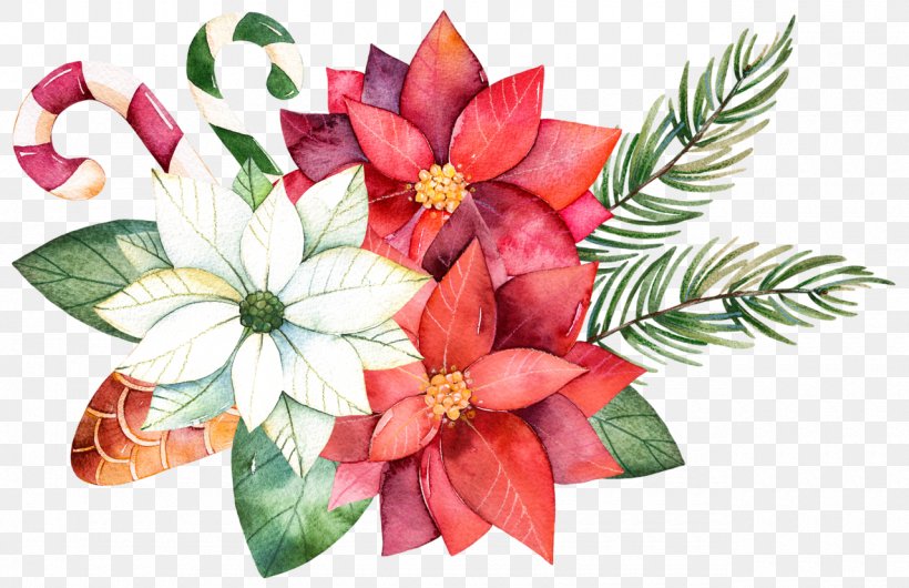 Floral Design Flower Bouquet Poinsettia Christmas Day, PNG, 1280x828px, Floral Design, Art, Botany, Bouquet, Christmas Day Download Free
