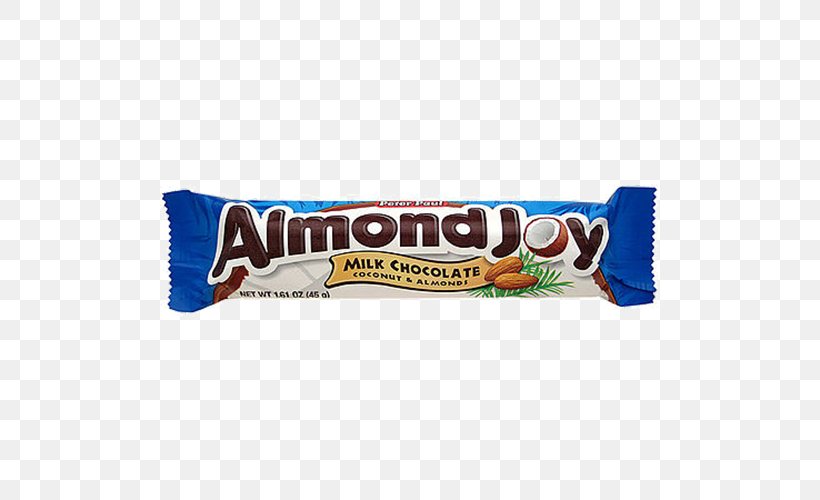 Almond Joy Mounds Chocolate Bar, PNG, 500x500px, Almond Joy, Almond, Almond Roca, Candy, Candy Bar Download Free