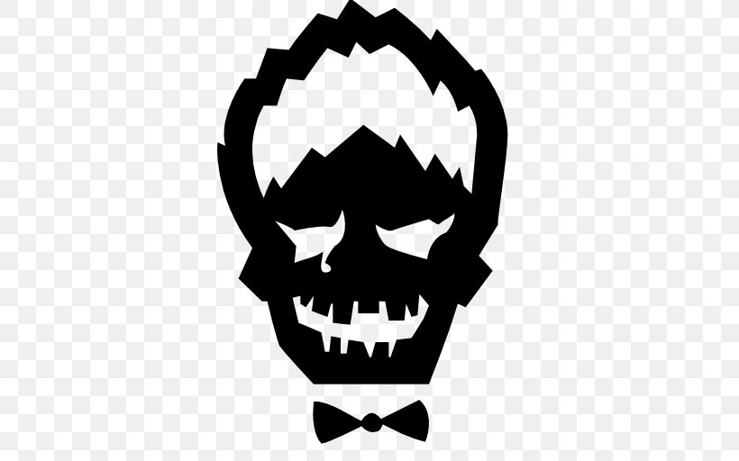 Joker Harley Quinn Batman, PNG, 512x512px, Joker, Batman, Black And White, Bone, Harley Quinn Download Free