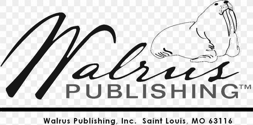 Logo Walrus Publishing Book Writer, PNG, 1240x611px, Logo, Area, Art, Black, Black And White Download Free