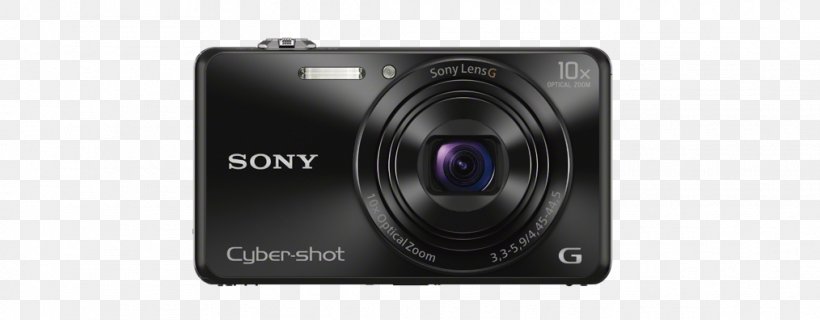 Mirrorless Interchangeable-lens Camera Sony Cyber-Shot DSC-WX220 18.2 MP Compact Digital Camera, PNG, 1014x396px, Pointandshoot Camera, Autofocus, Camera, Camera Lens, Cameras Optics Download Free