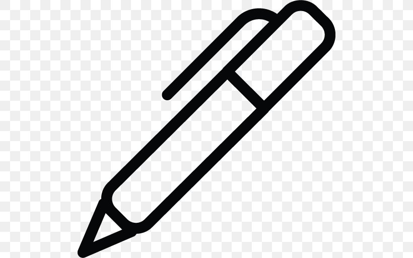 Paper Ballpoint Pen Pencil Icon, PNG, 512x512px, Paper, Ballpoint Pen, Black And White, Drawing, Eraser Download Free