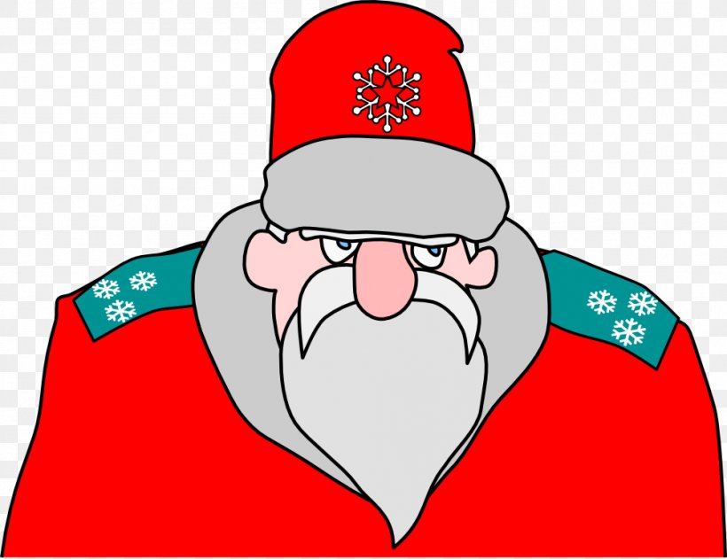 Santa Claus New Years Day Clip Art, PNG, 999x769px, Santa Claus, Christmas, Eyewear, Facial Hair, Fictional Character Download Free