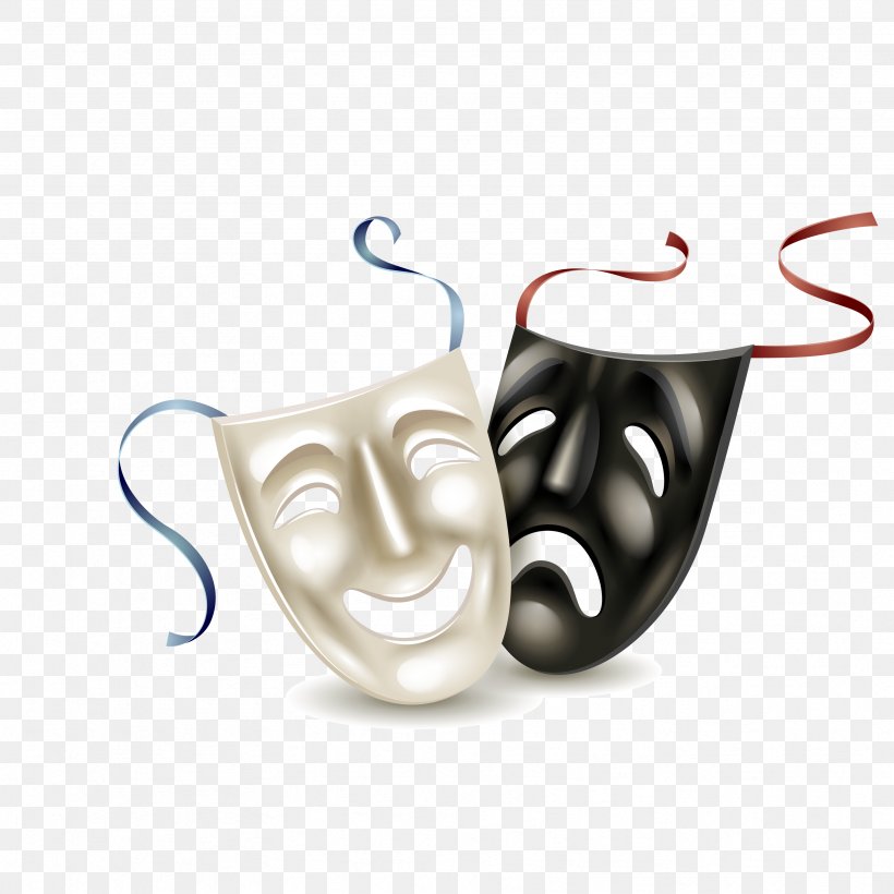 Theatre Mask Clip Art, PNG, 3333x3333px, Theatre, Acting, Cup, Drama, Ear Download Free