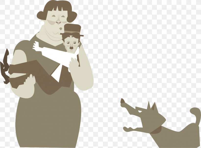 Dog Film Illustration, PNG, 2535x1874px, Dog, Art, Cartoon, Chaplin, Charlie Chaplin Download Free