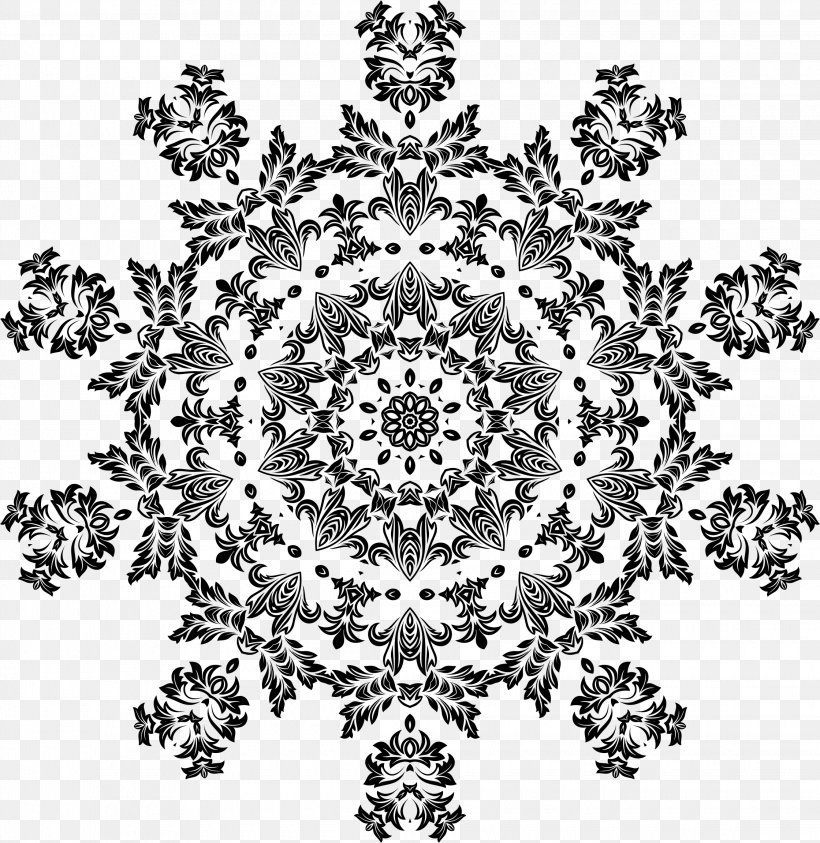 Flower Visual Arts Black And White Floral Design, PNG, 2240x2304px, Flower, Art, Black, Black And White, Decorative Arts Download Free