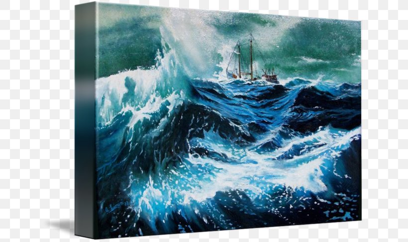 Painting Imagekind Art Sea Ocean, PNG, 650x487px, Painting, Art, Canvas, Energy, Imagekind Download Free
