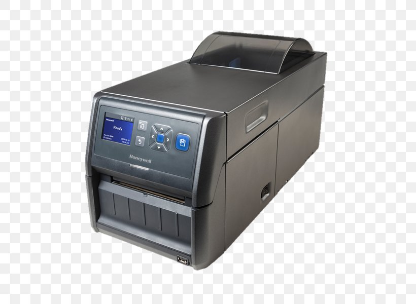 Barcode Printer Intermec PD43 Honeywell PD43 8 Dots/mm Label Printer Printing, PNG, 600x600px, Barcode Printer, Barcode, Electronic Device, Honeywell, Inkjet Printing Download Free