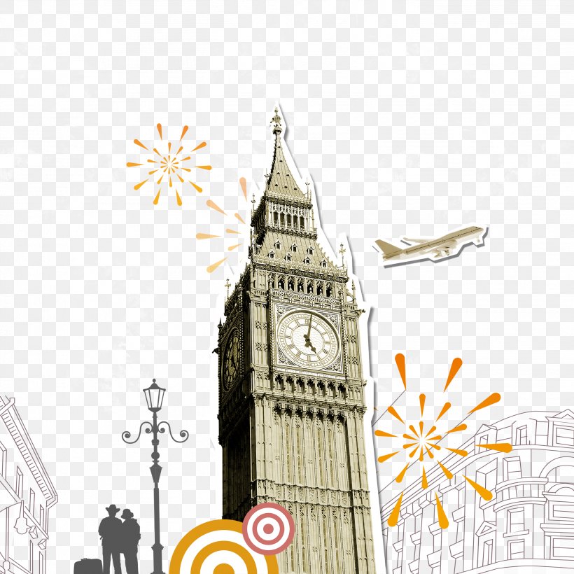 Big Ben London Illustration, PNG, 2835x2835px, Big Ben, Clock, England, Illustration, Landmark Download Free
